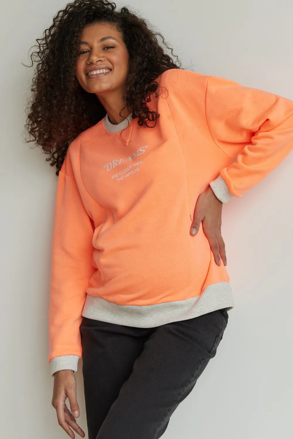 Stylish Sweatshirt with &