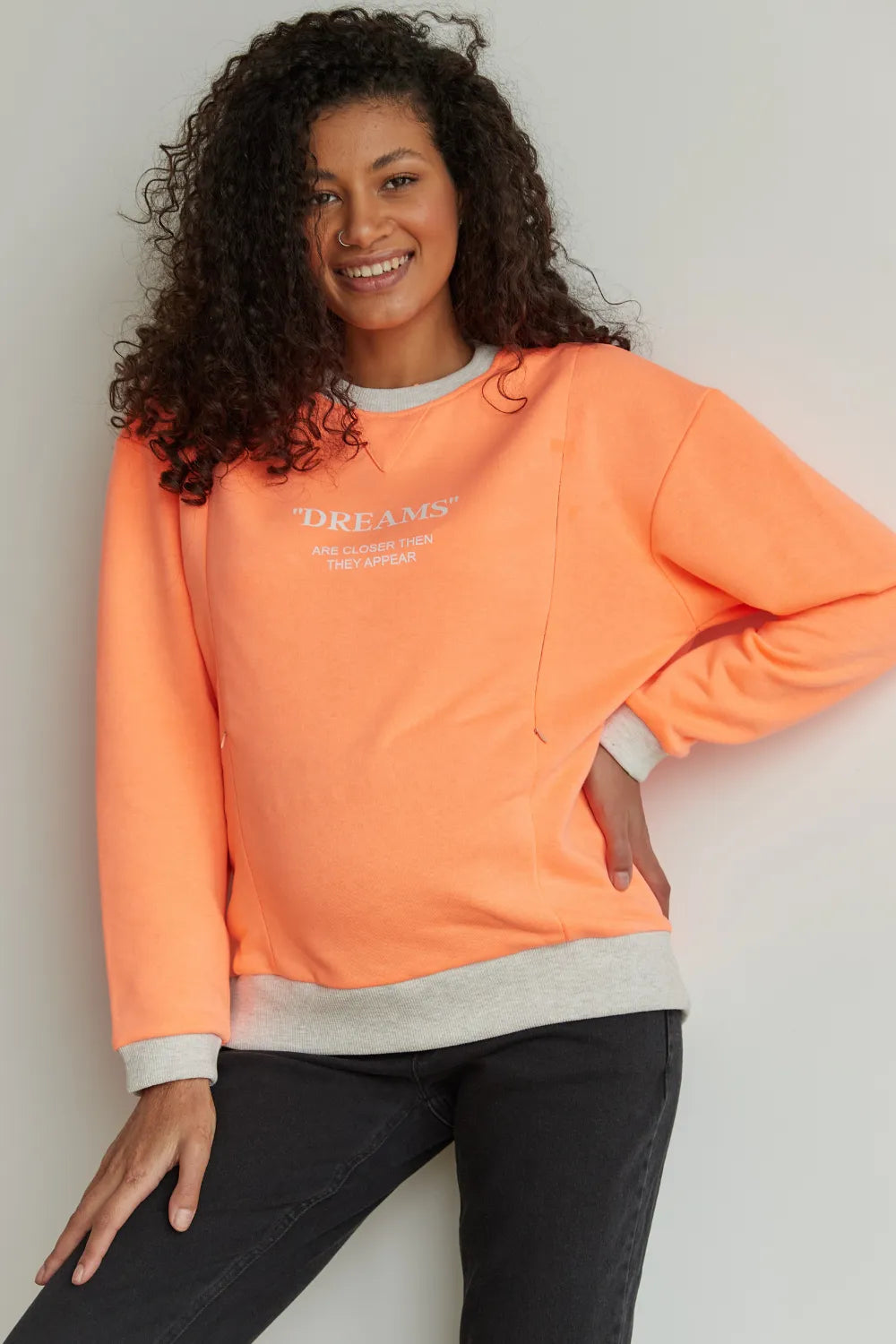 Stylish Sweatshirt with &