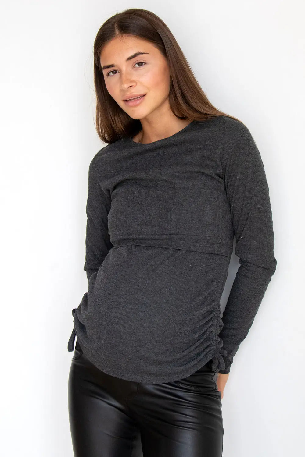 Sweater for Maternity and Nursing Moms in Soft Knit 4354138