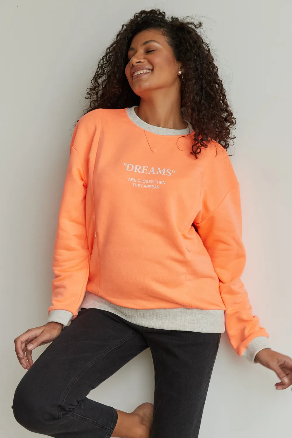 Stylish Sweatshirt with &