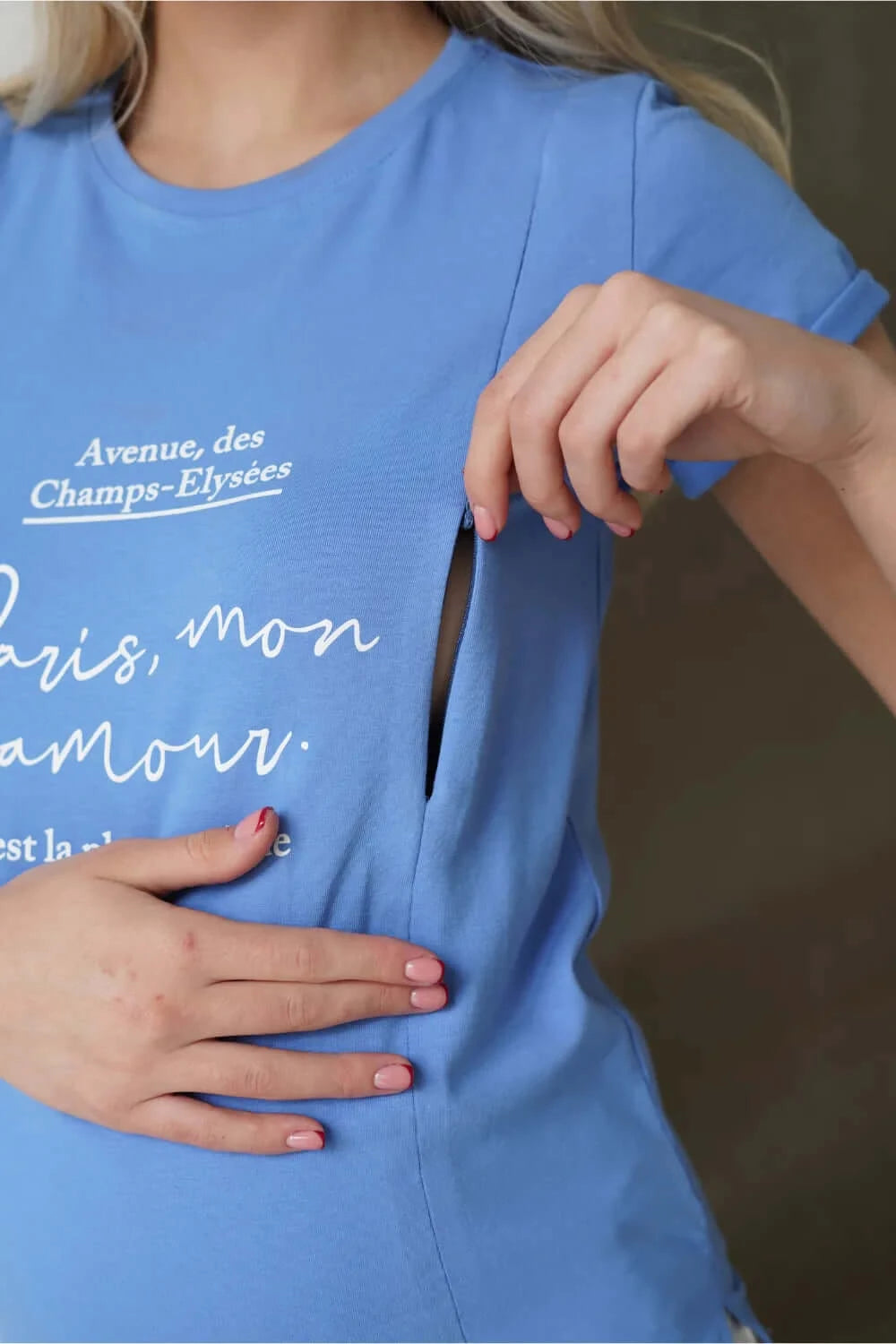 Maternity and Nursing Basic T-shirt 3180649-75