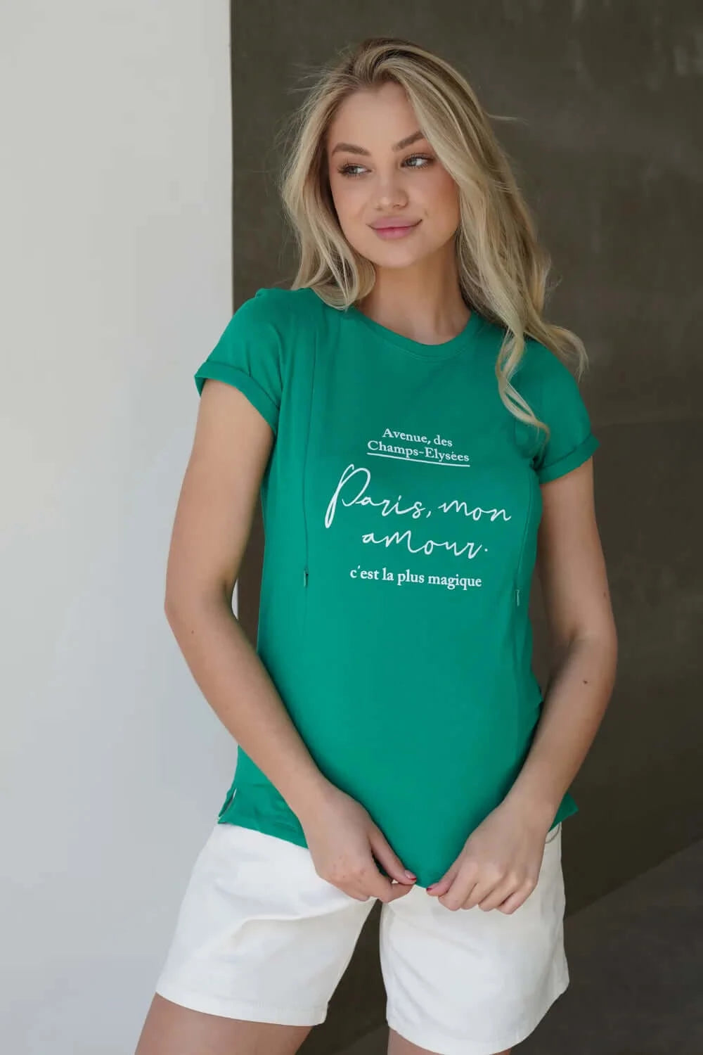 Maternity and Nursing Basic T-shirt 3180649-75
