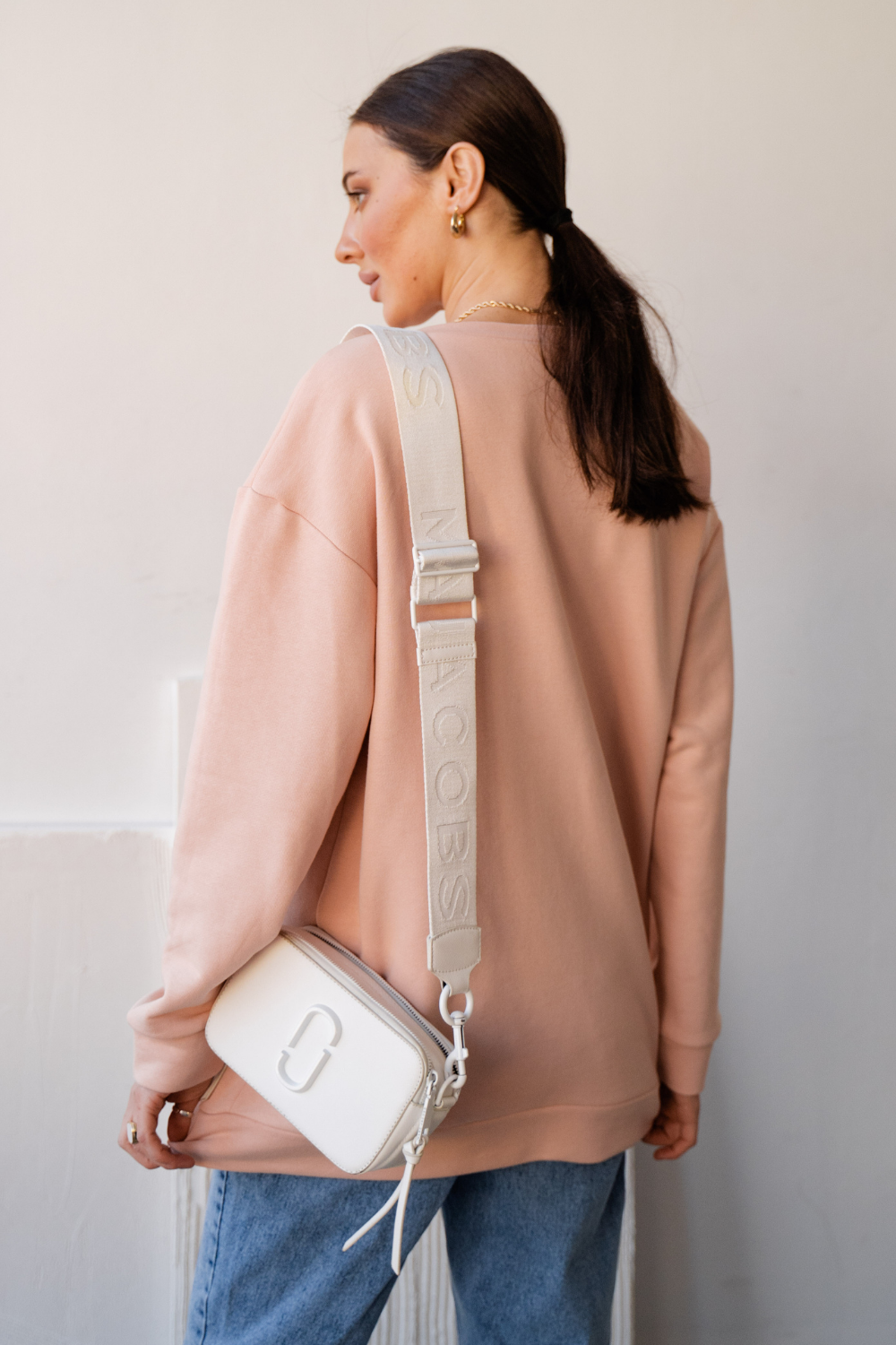 Oversized Basic Sweatshirt for Maternity and Nursing Moms 4355114