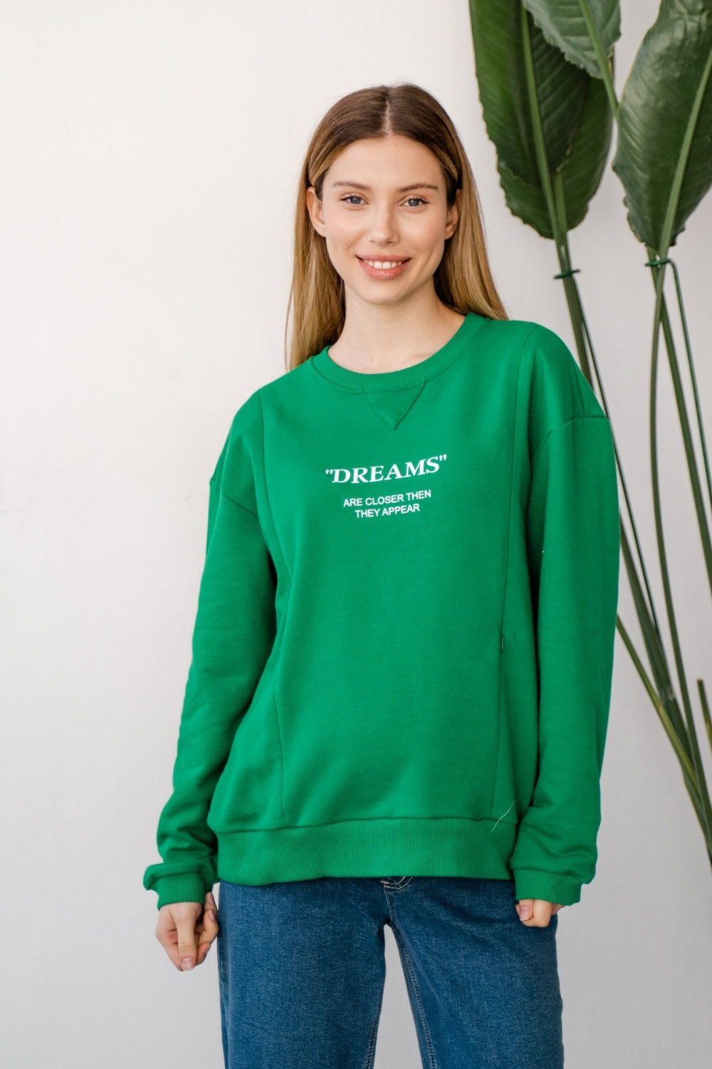 Stylish Sweatshirt with &
