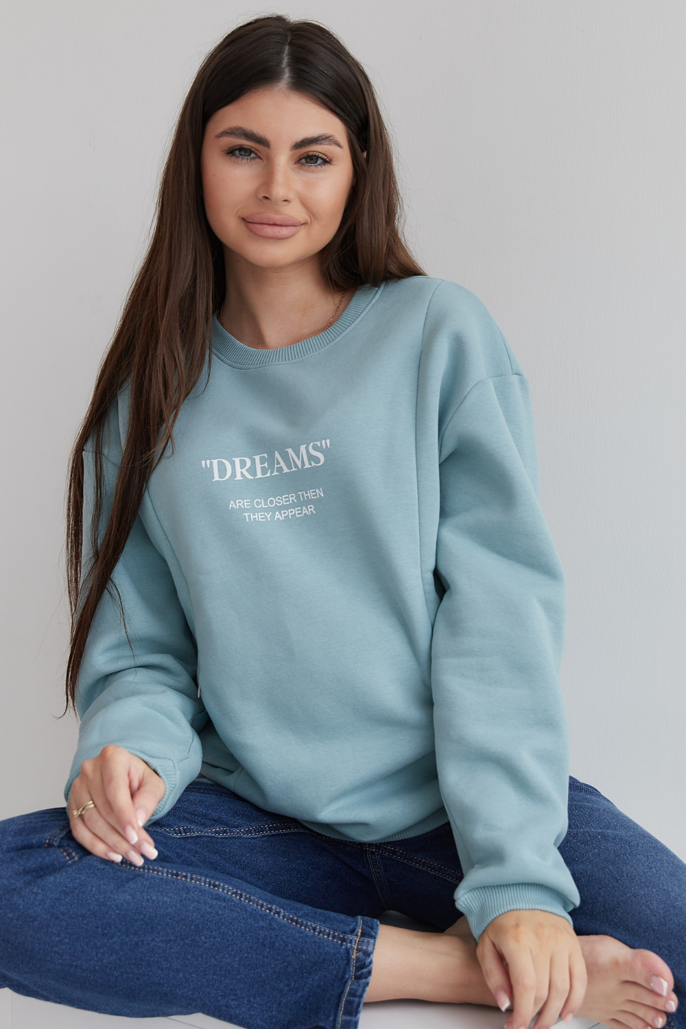 Stylish Fleece Sweatshirt with &
