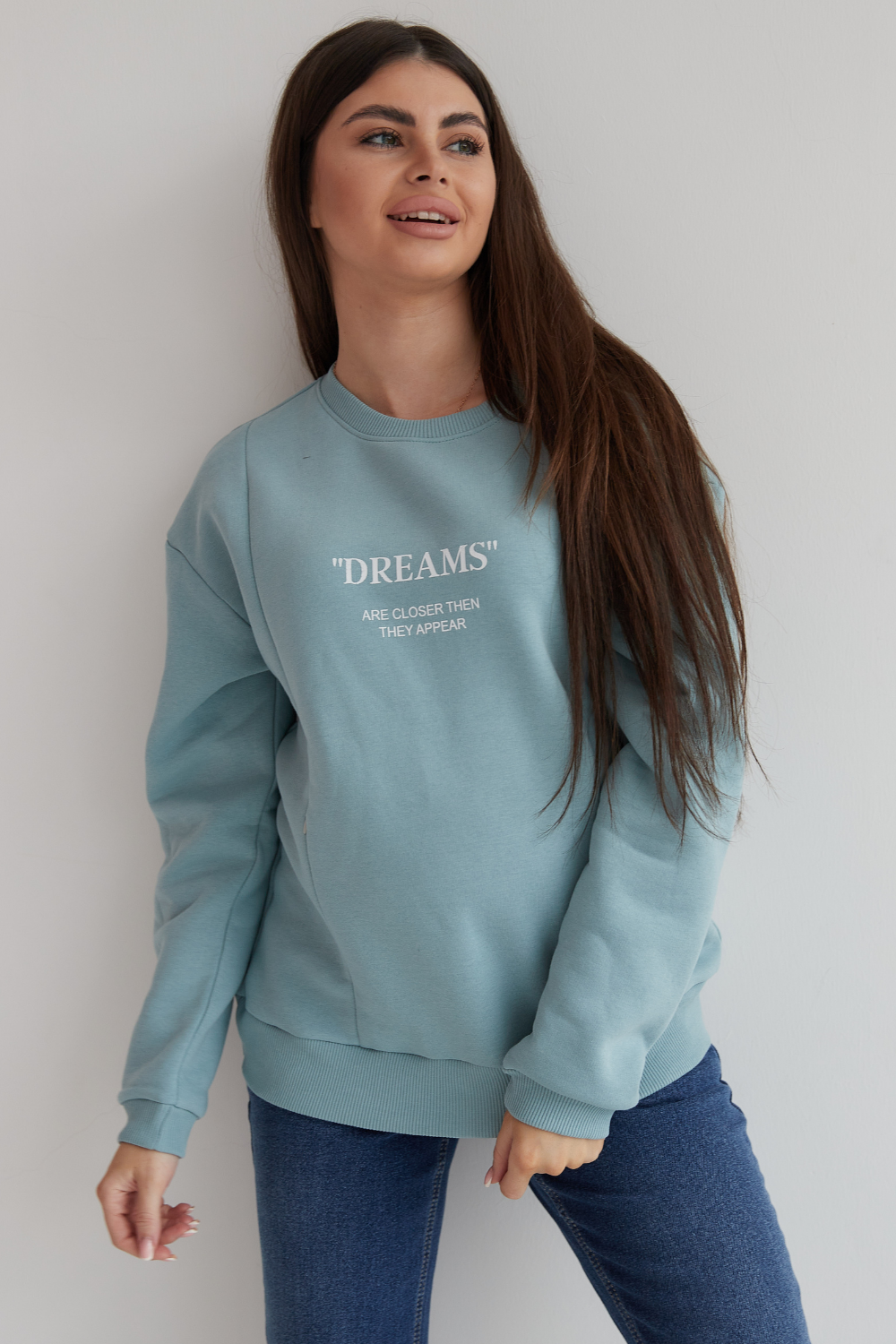Stylish Fleece Sweatshirt with &