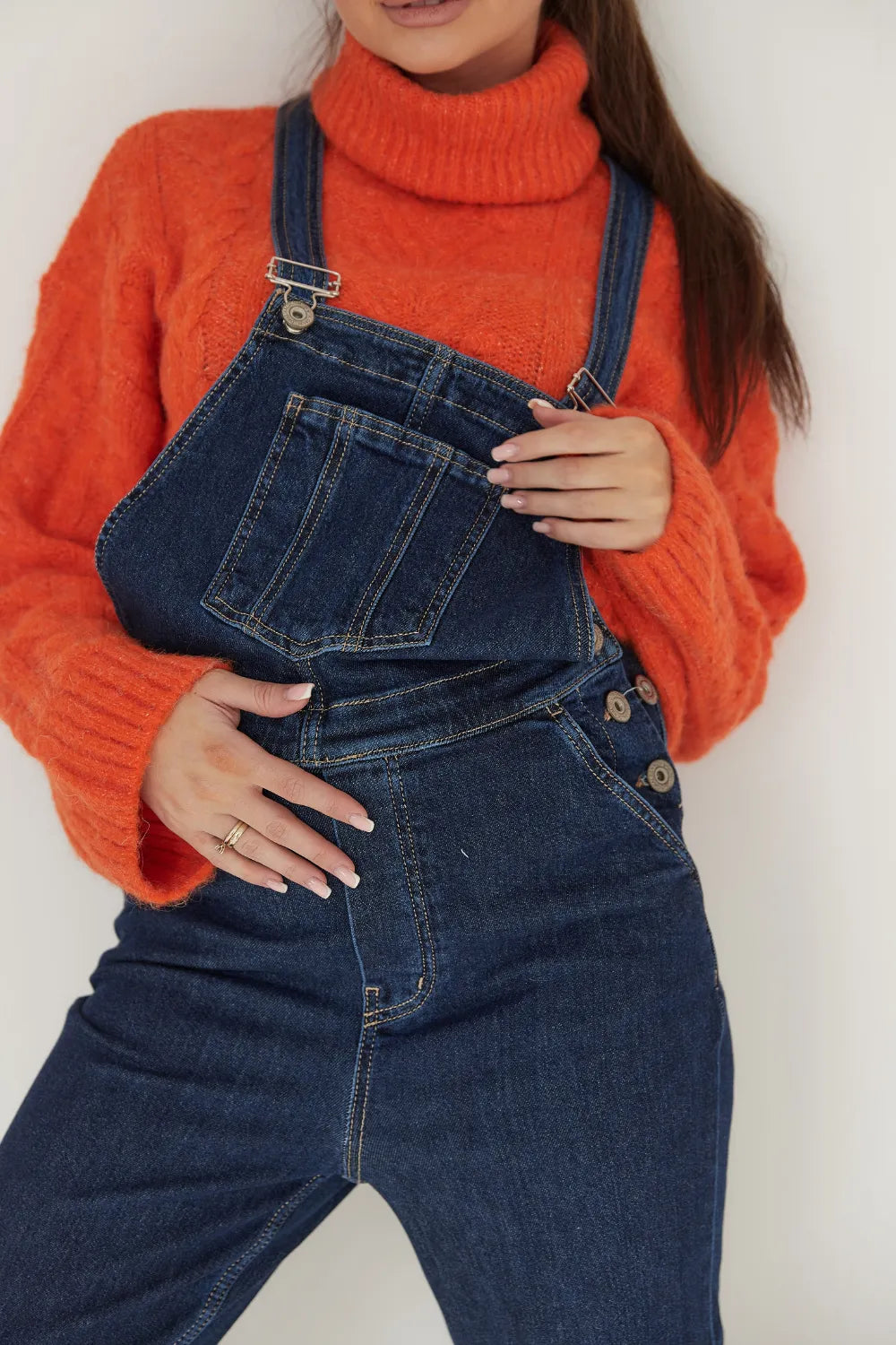 Maternity Denim Dungarees 4232496