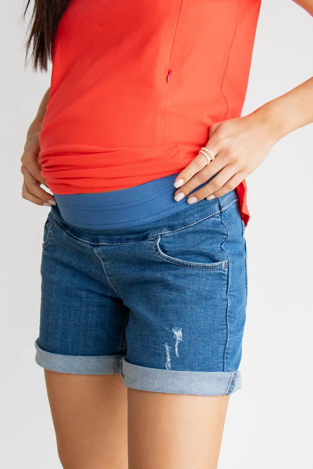 Maternity Denim Shorts 4174500
